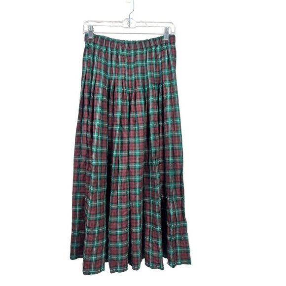 Marisa Christina Women's Long Plaid Skirt - Picture 2 of 6